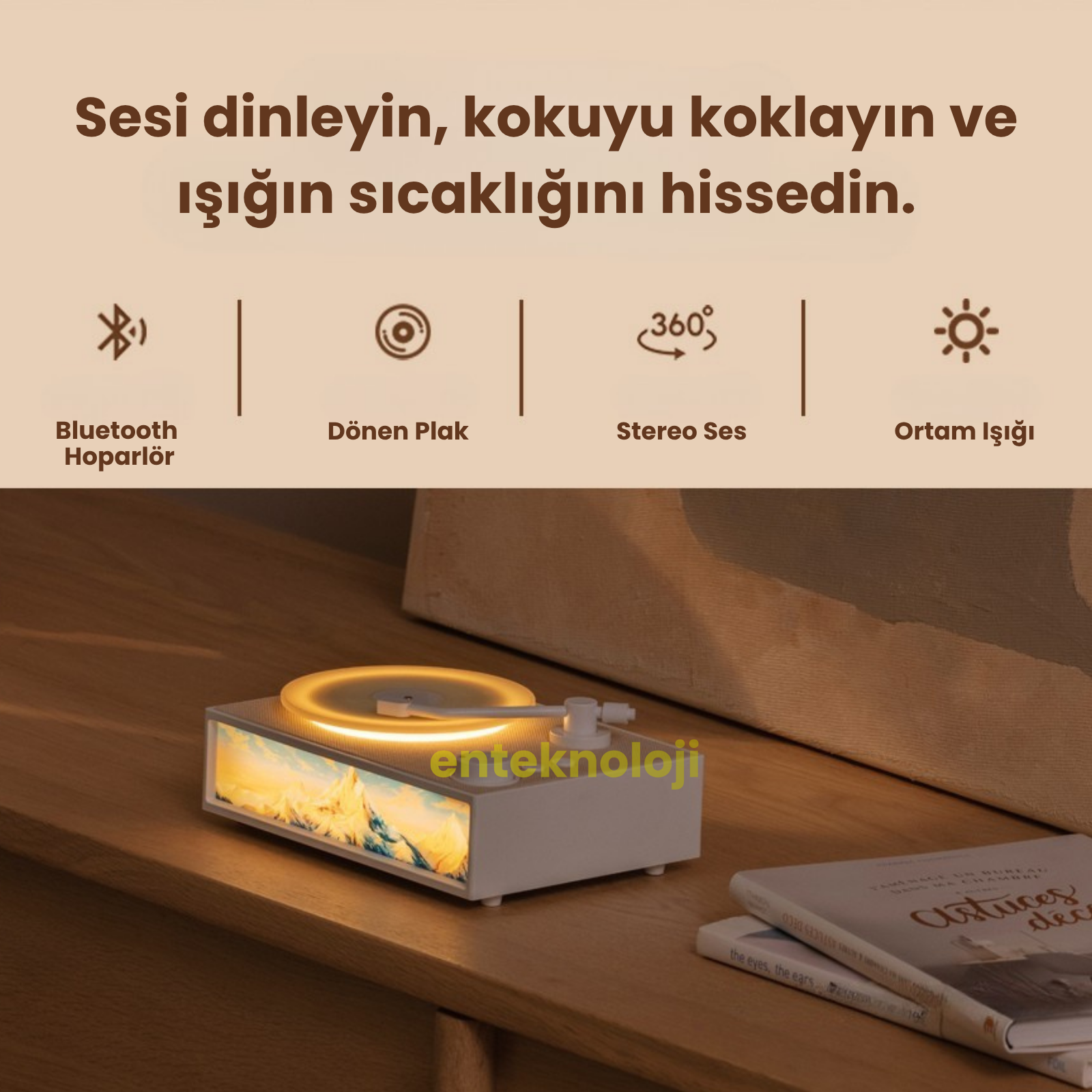 Aroma Terapi Bluetooth Hoparlör