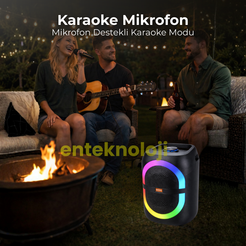 RGB Renkli Hoparlör HX-SP-H8101