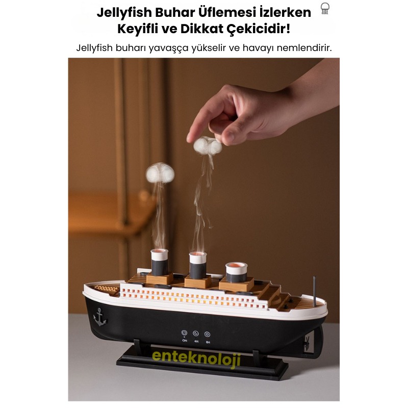 Titanic Jellyfish Hava Nemlendirici