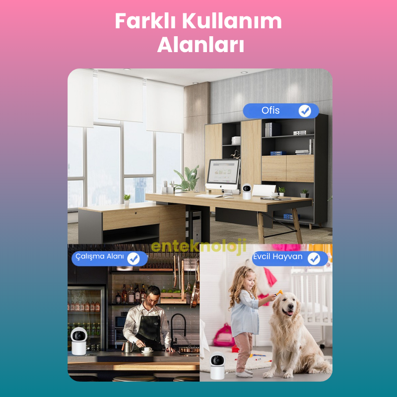 LCD Ekranlı Bebek Kamerası BC-003 Mavi