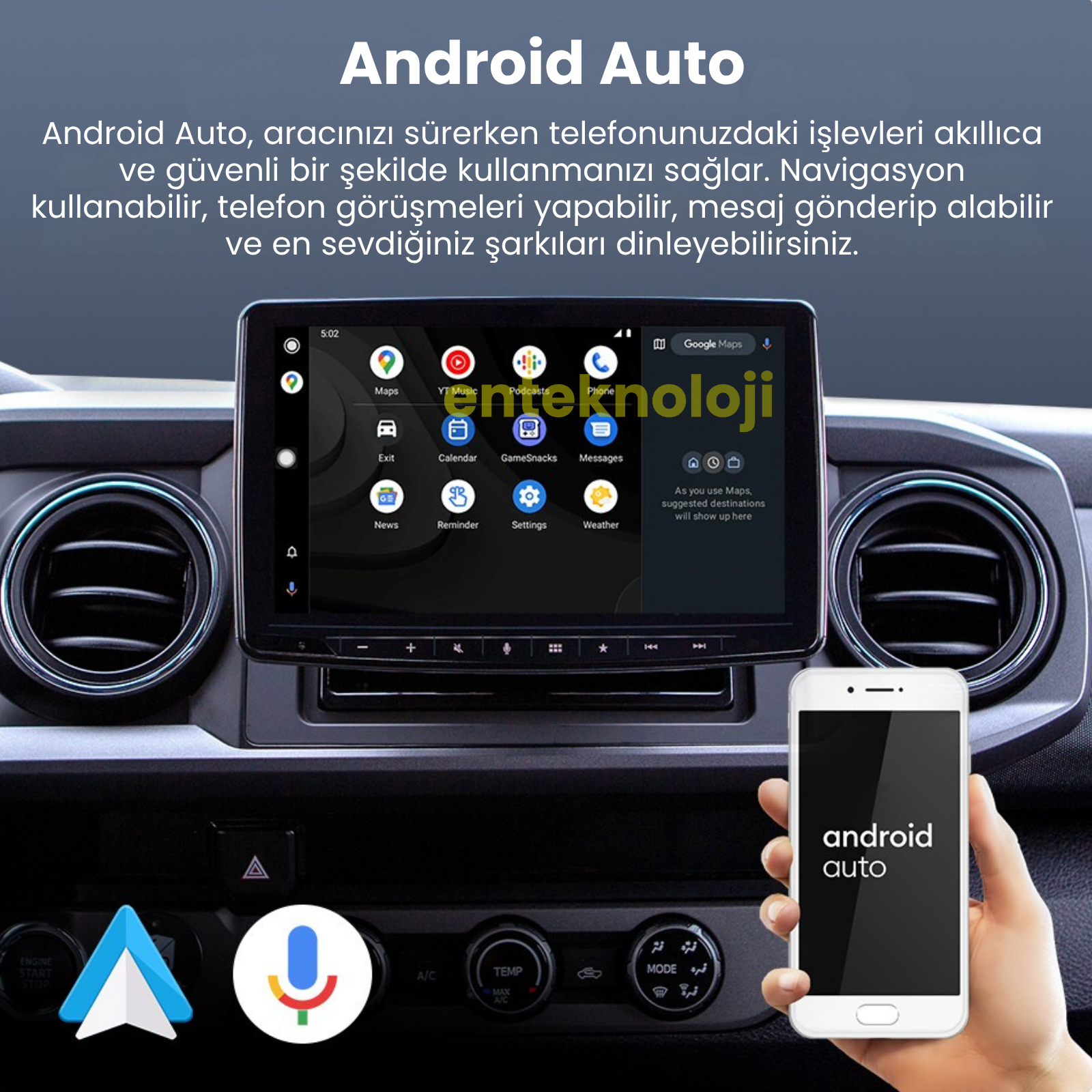 GT05 CarAiBOX Carplay Dönüştürücü