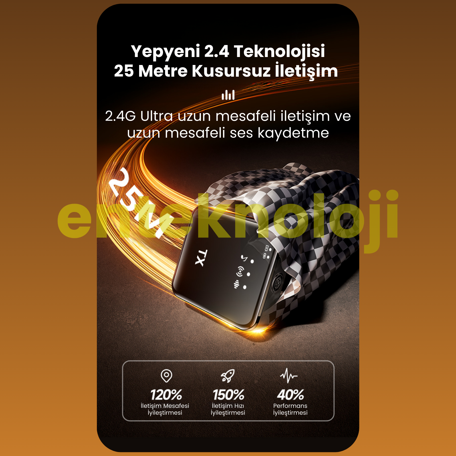 Kablosuz Tüylü Yaka Mikrofonu Wireless Şarj Kutulu F11-2