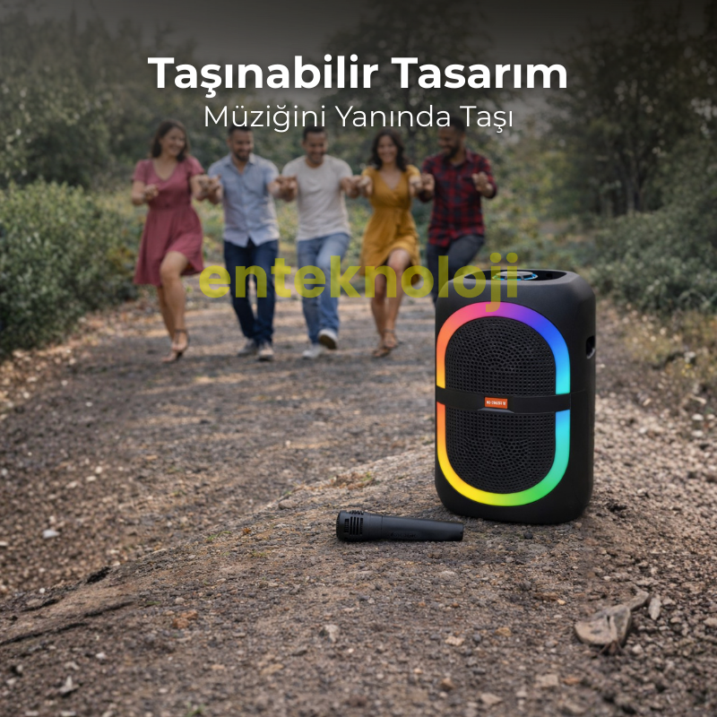 RGB Renkli Hoparlör HX-SP-H8101