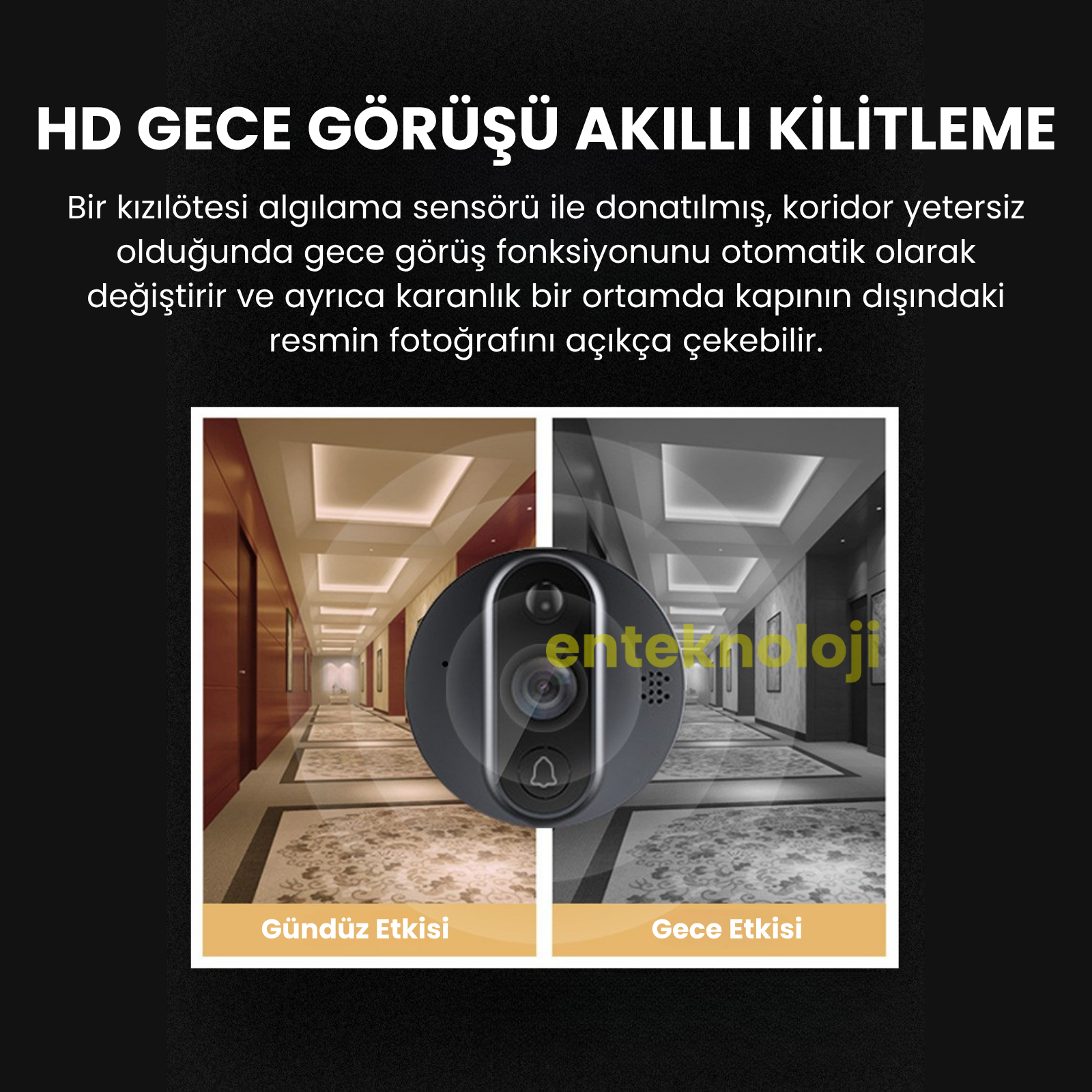 WIFI Kameralı Kapı Zili