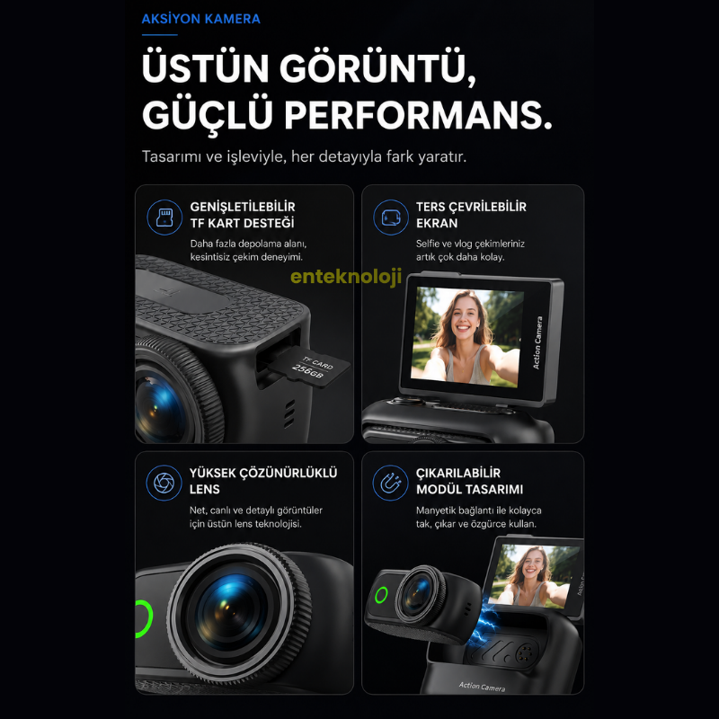Harvox Aksiyon Kamerası