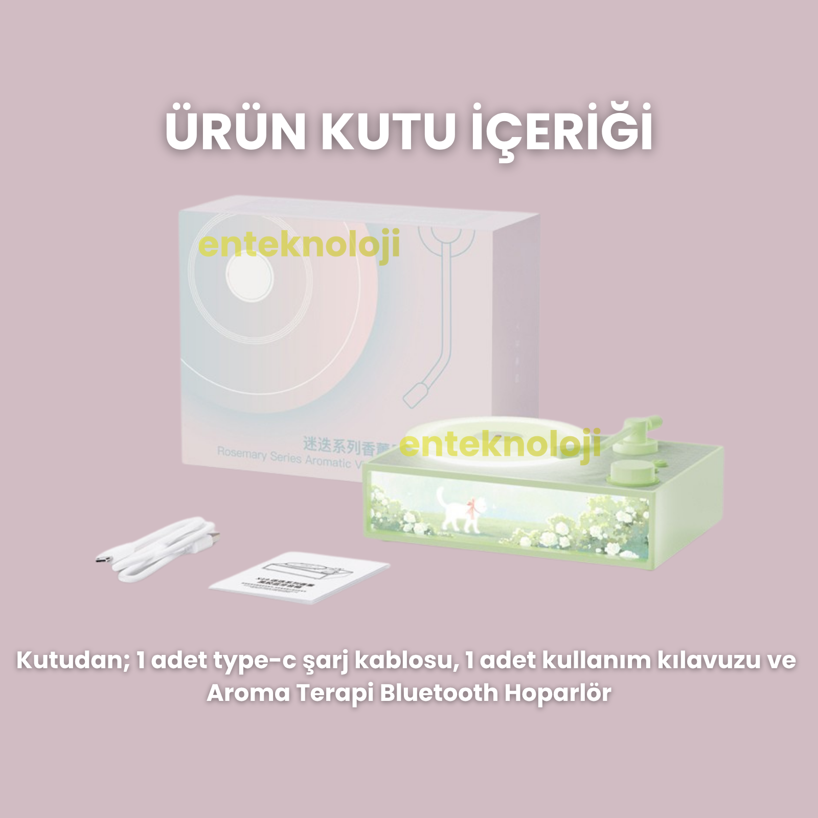 Aroma Terapi Bluetooth Hoparlör