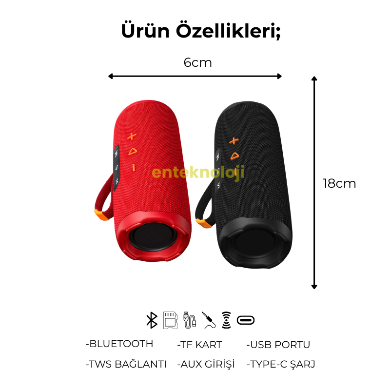 Flow Bluetooth Hoparlör HX-SP-FP7