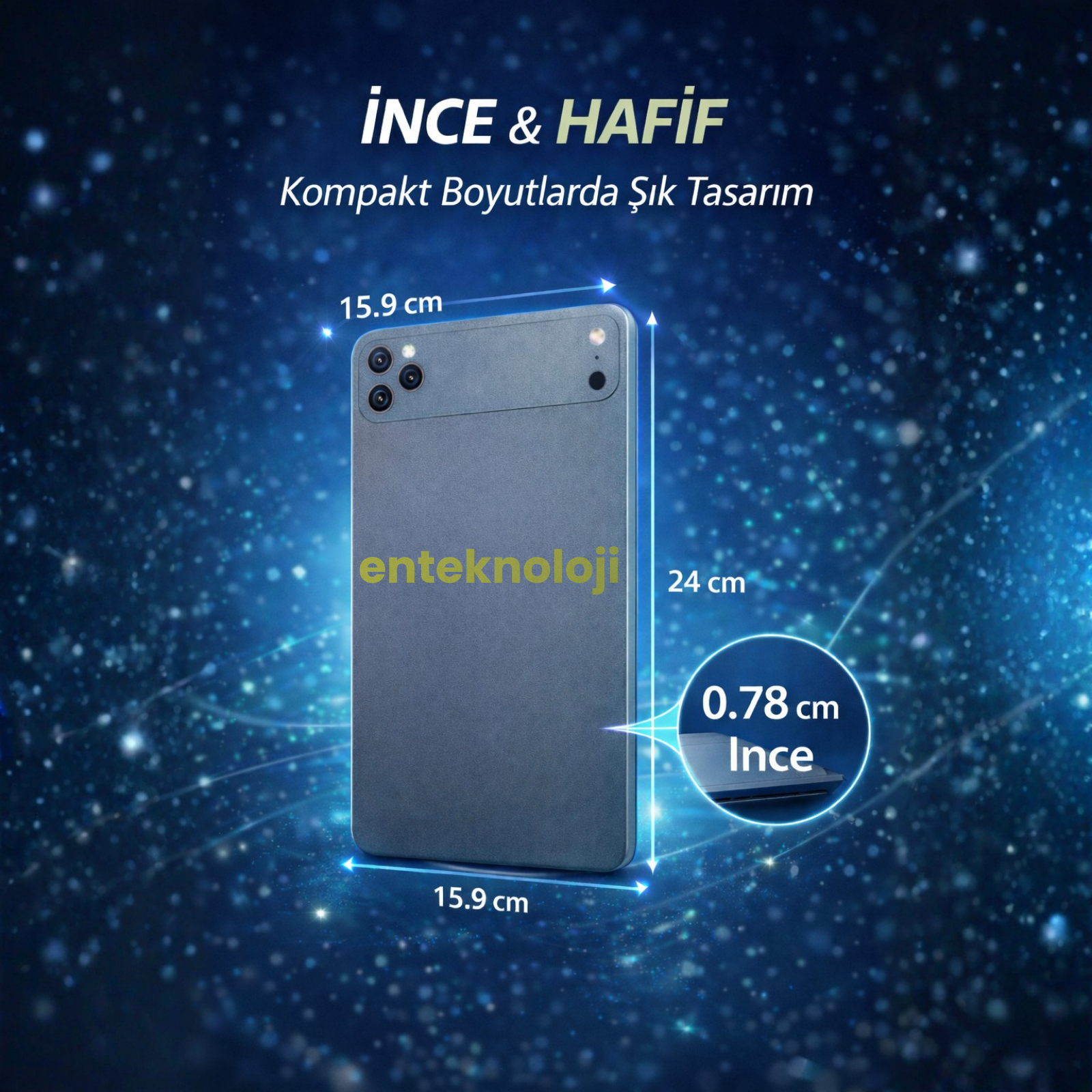 Hellopad Pro Max Tablet Siyah