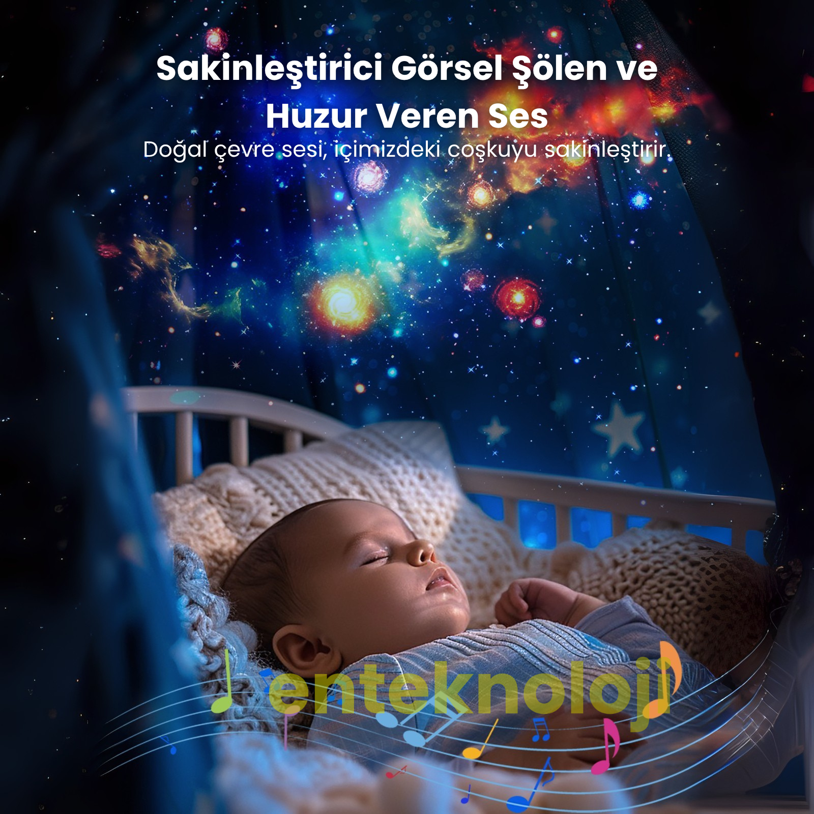 Diskli Galaksi Projektör