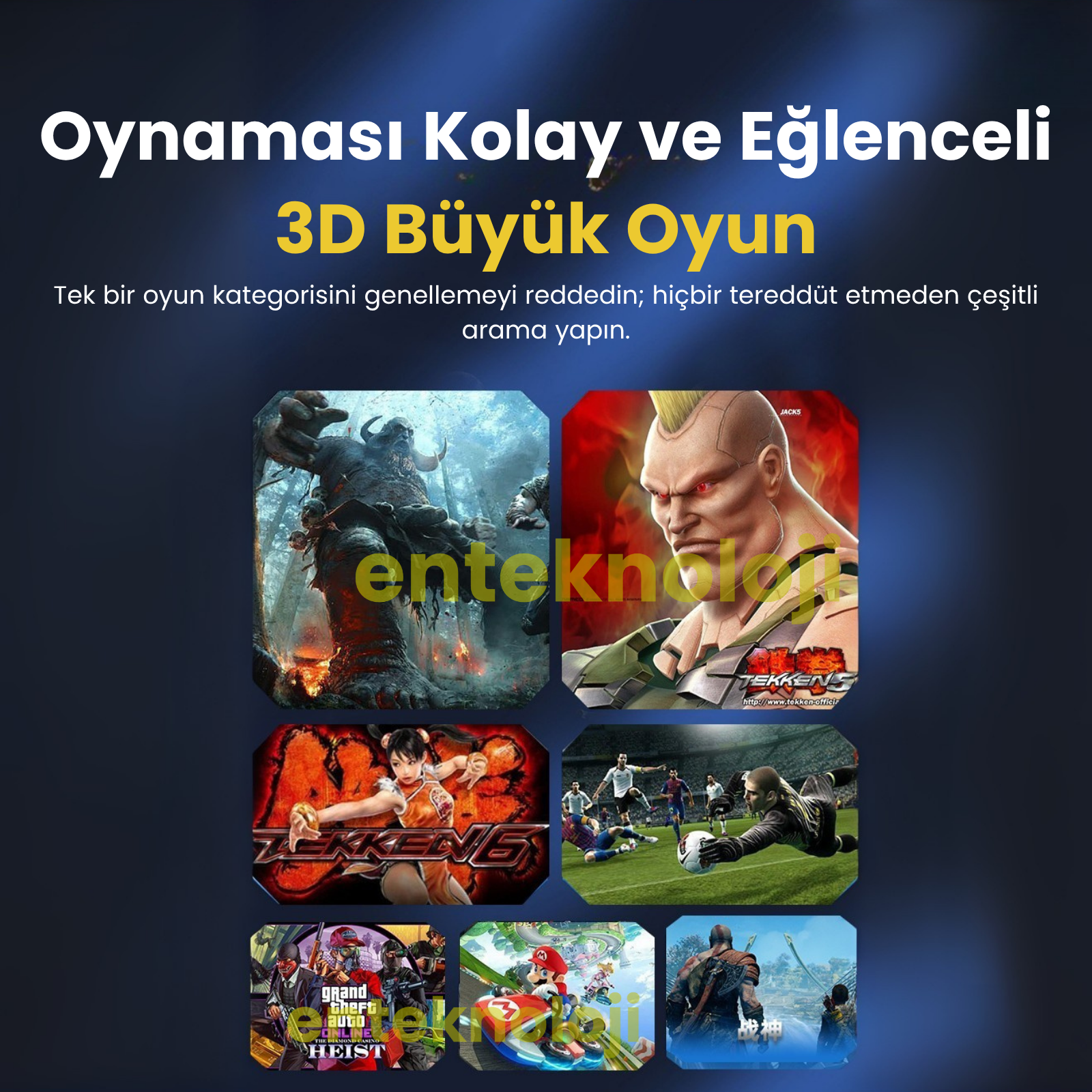 GS5 Pro Yeni Nesil Oyun Konsolu