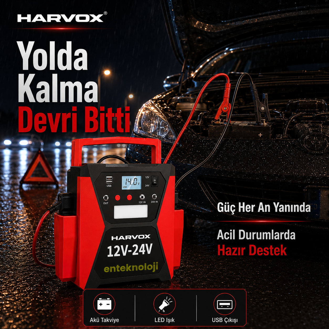 Harvox Akü Takviye JS-007