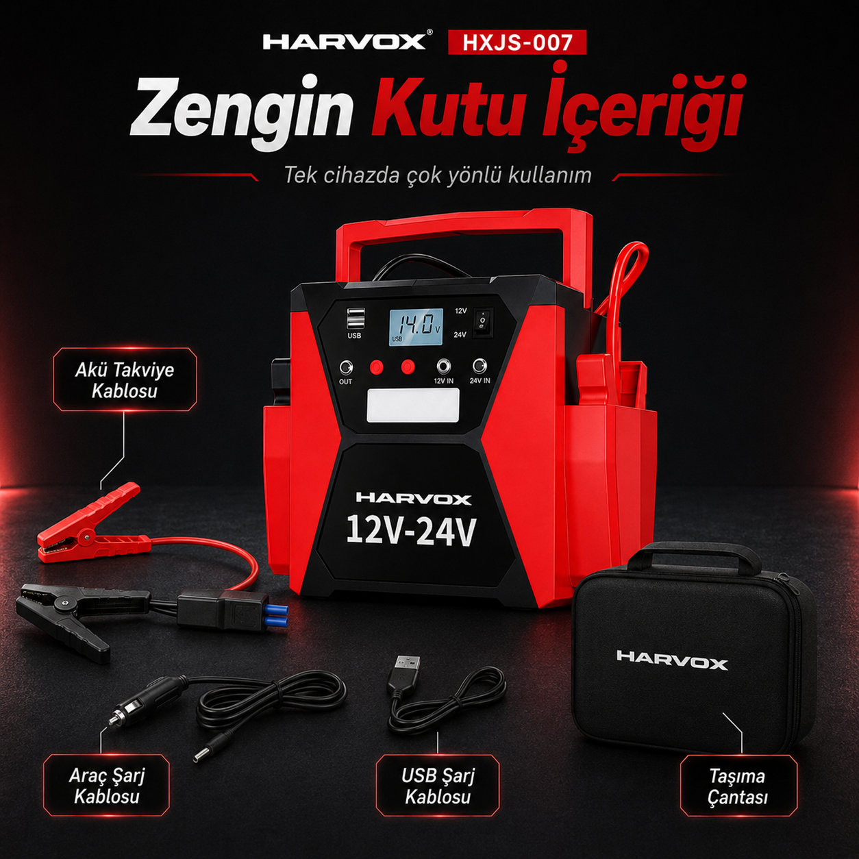 Harvox Akü Takviye JS-007