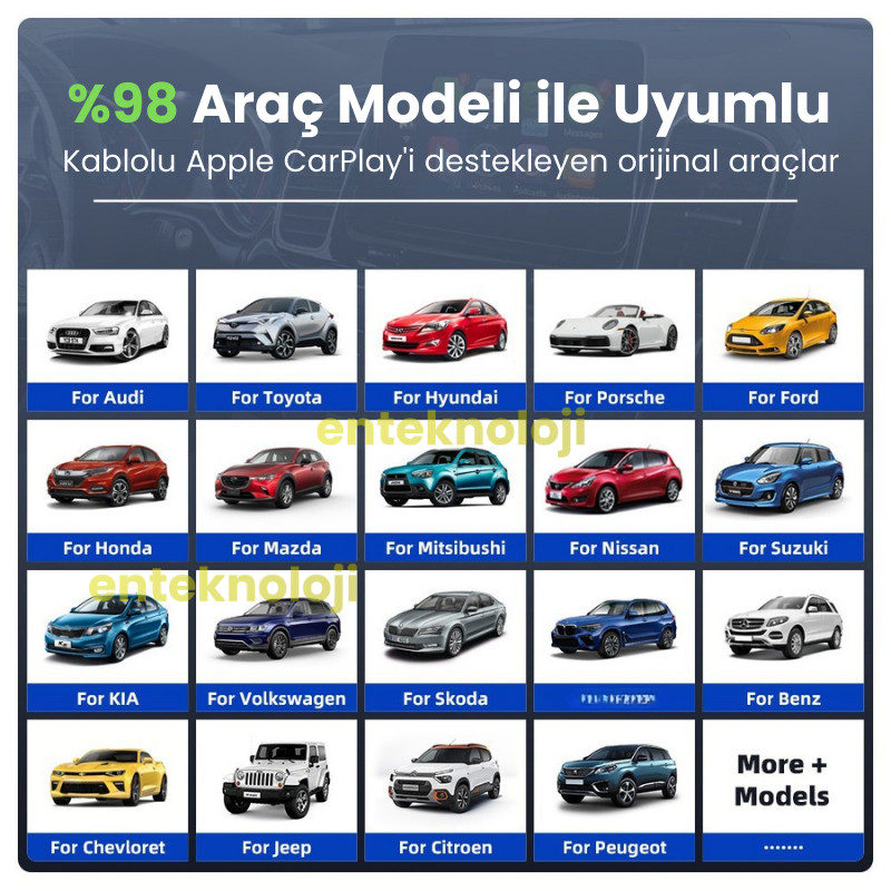 GT05 CarAiBOX Carplay Dönüştürücü