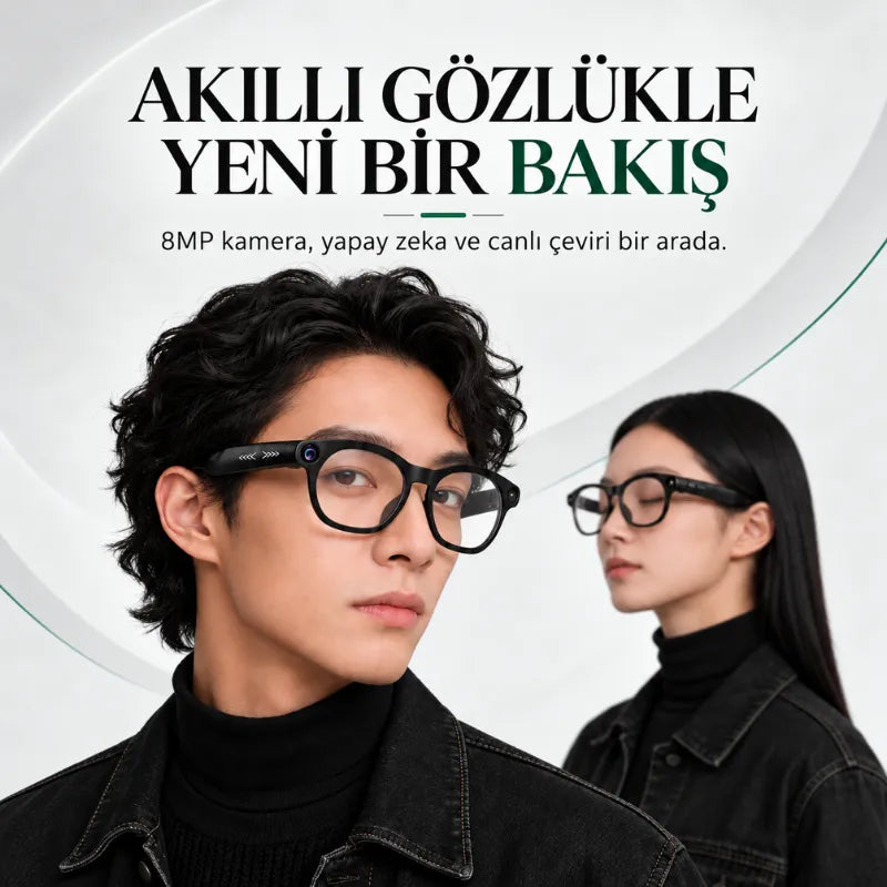 Akıllı Kameralı Güneş Gözlüğü CY-03