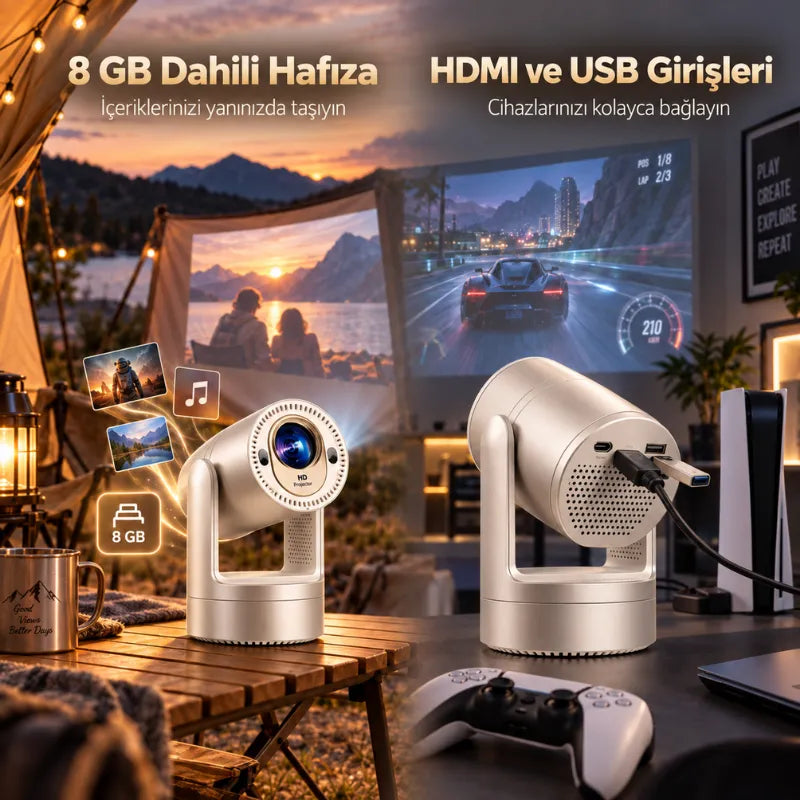 Harvox Apollon HY7 Projeksiyon Cihazı