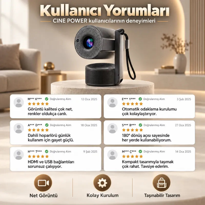 Harvox Cine Power Projeksiyon Cihazı