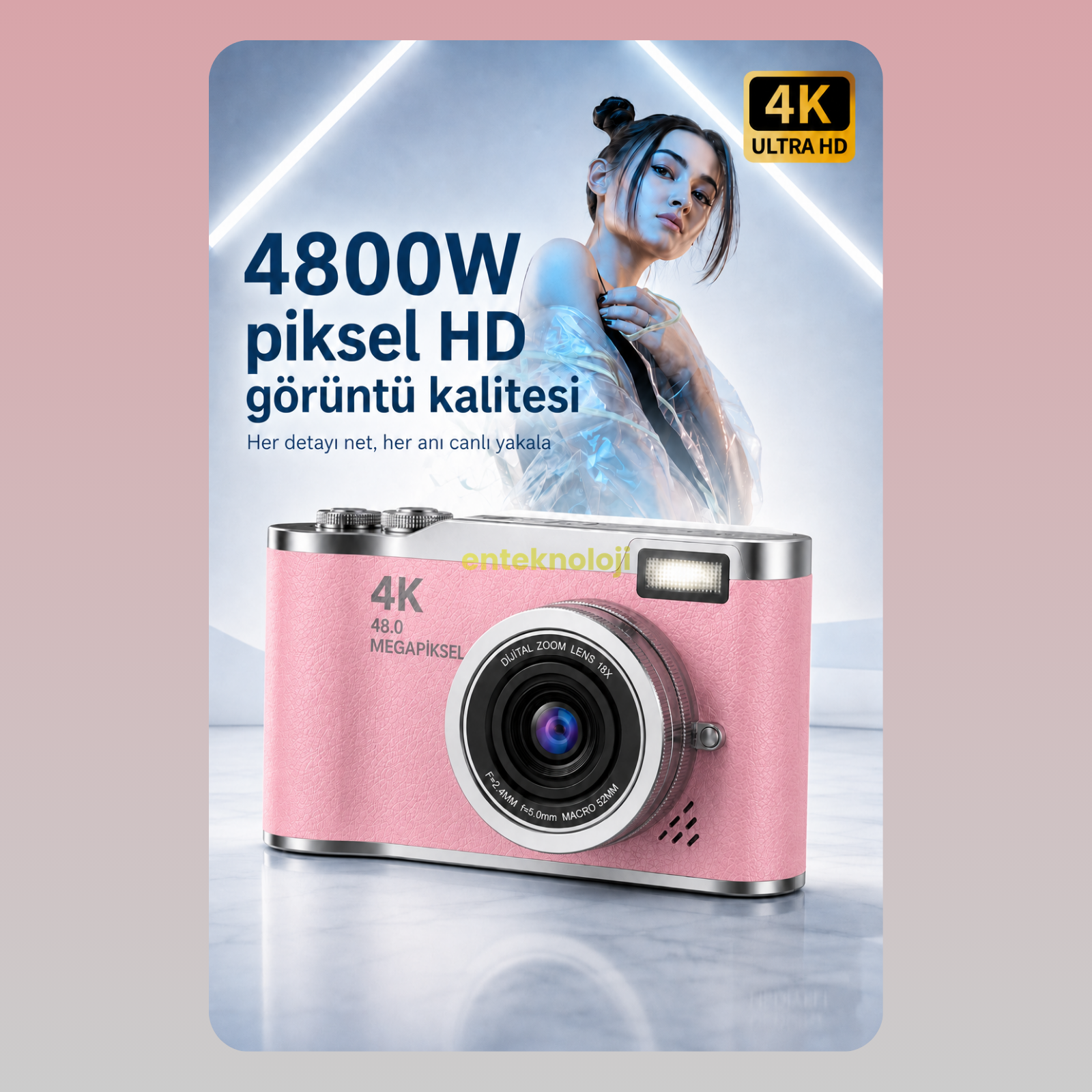 Harvox 4K Dijital Kamera LK007